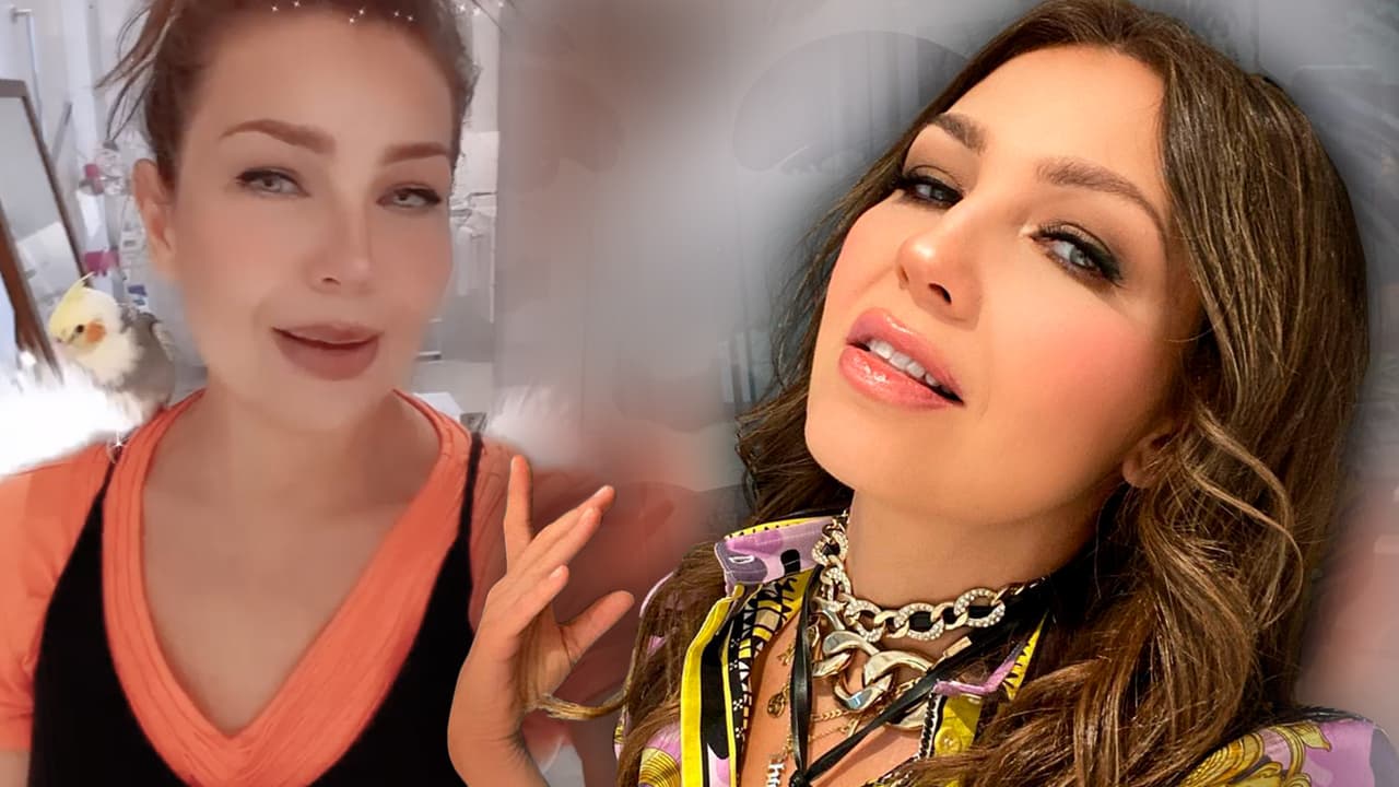  Thalía no puede creer dónde y por cuánto tiempo dejó abandonado a su hijo "emplumado"