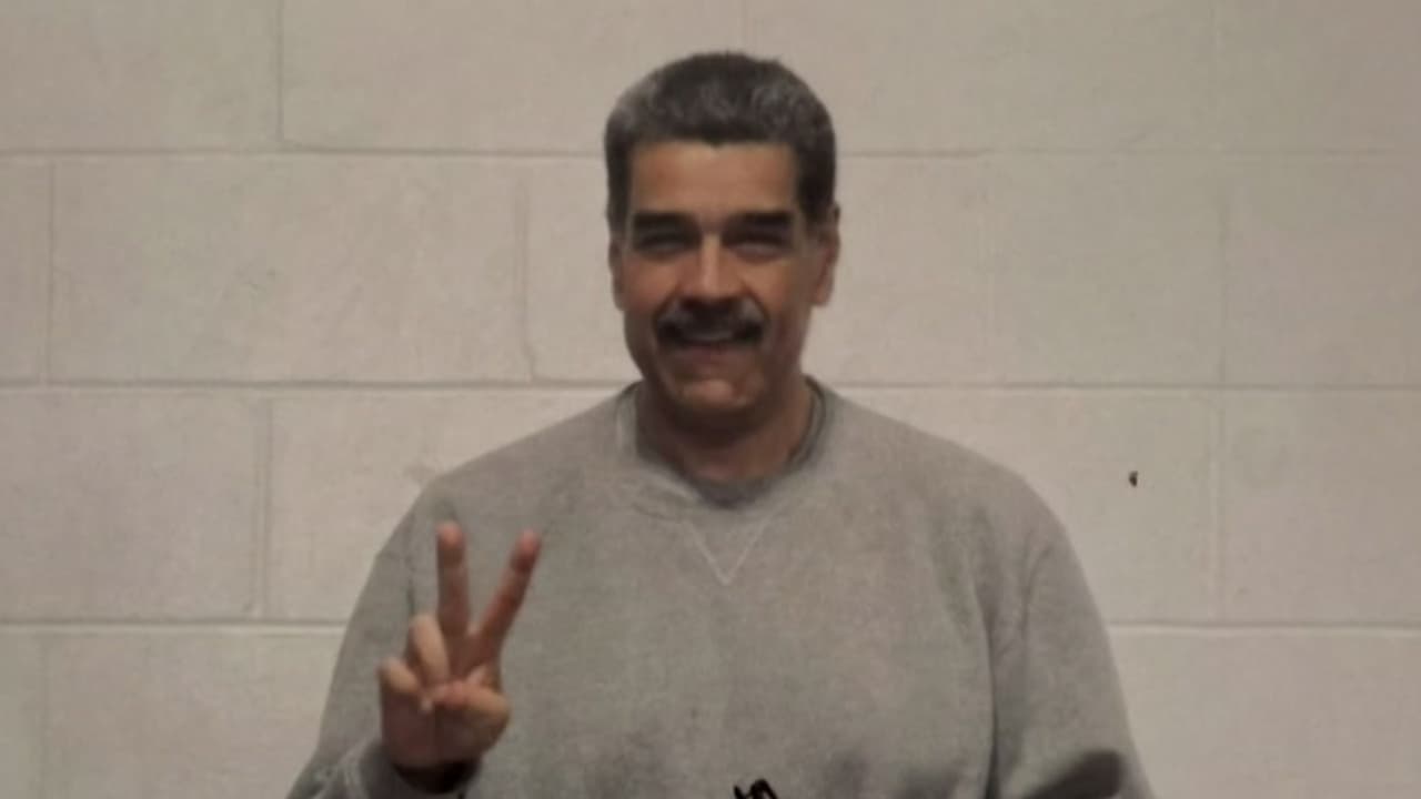 Revelan primeras fotos de Nicolás Maduro dentro de prisión en Brooklyn