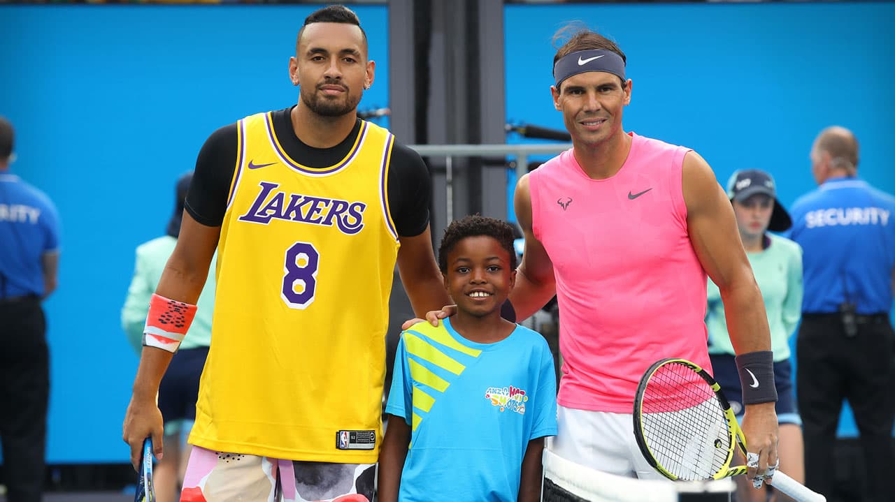 Rafael Nadal se metió a los cuartos de final del Australian Open