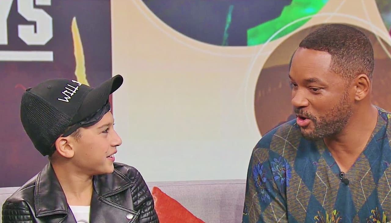 Anthony no solo abrazo a Will, sino también le pudo hacer algunas preguntas y decirle lo mucho que admiraba sus películas y su música.