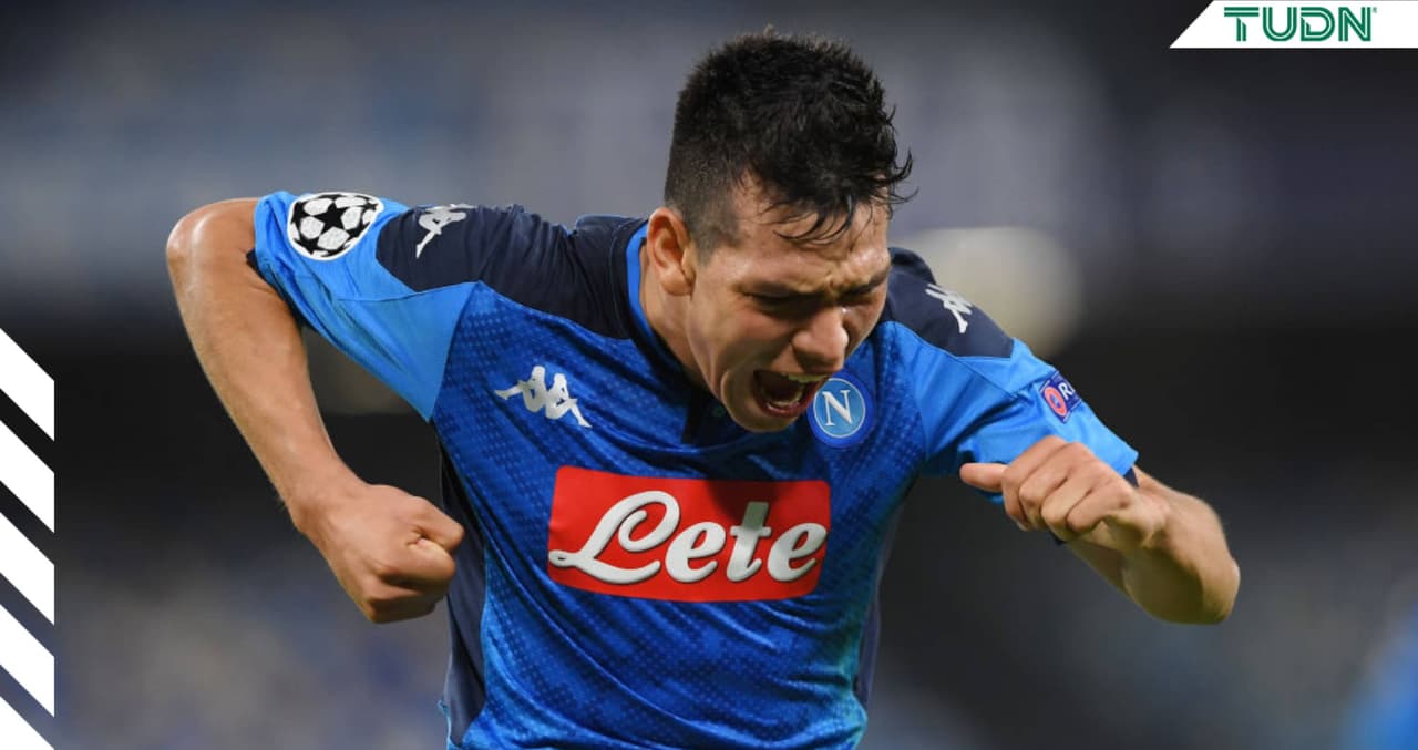 El atacante mexicano, Hirving Lozano, anotó luego de tres partidos sin conseguir hacerlo en la Champions League.