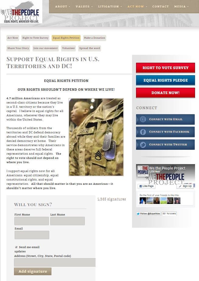 We the people project