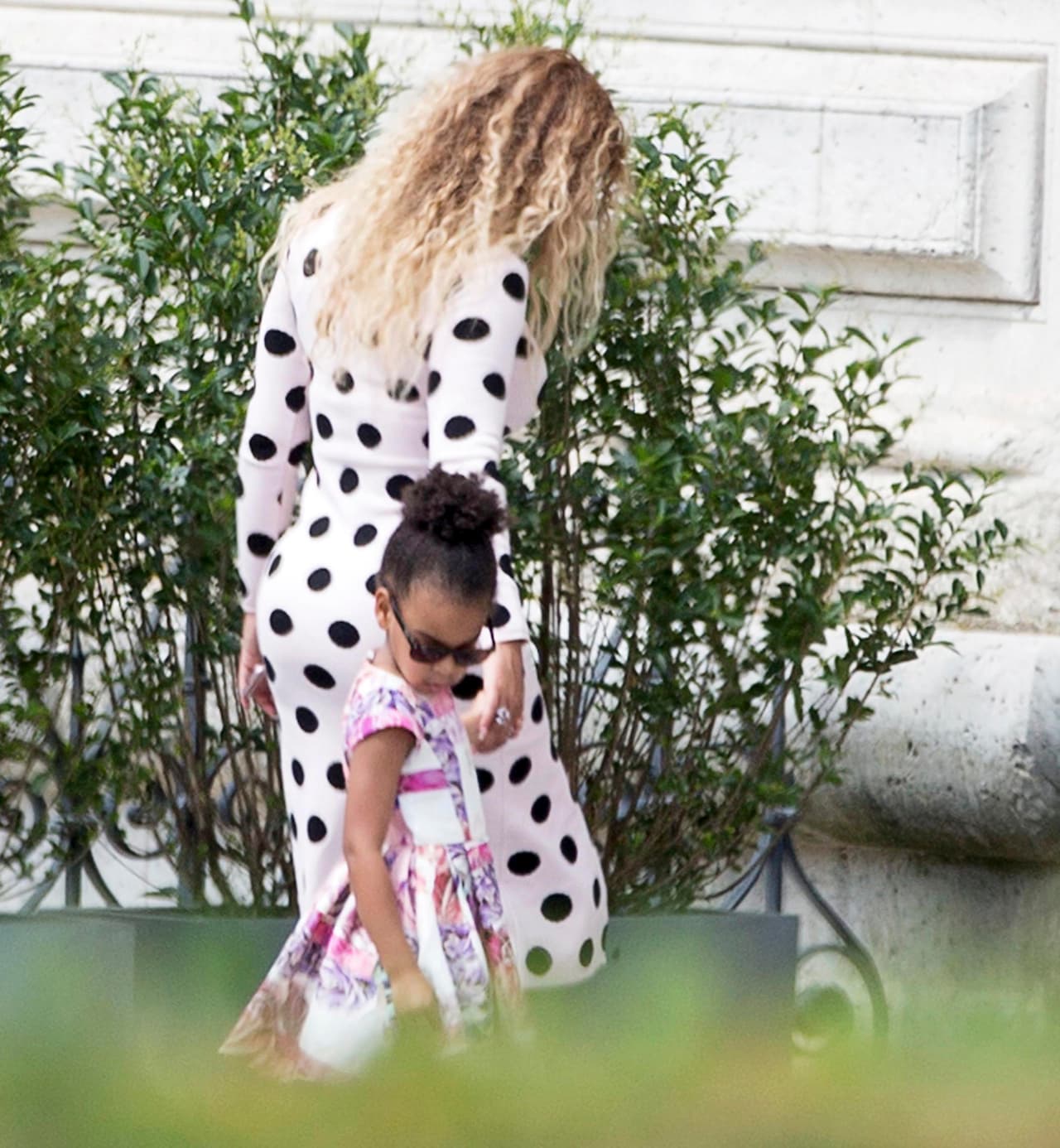 Beyoncé también lució muy guapa.