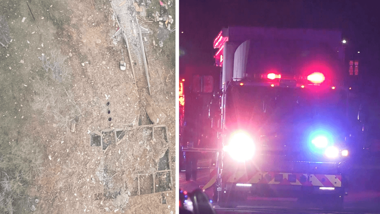 Investigan causas de la explosión que ocurrió en un comercio de construcción bajo tierra