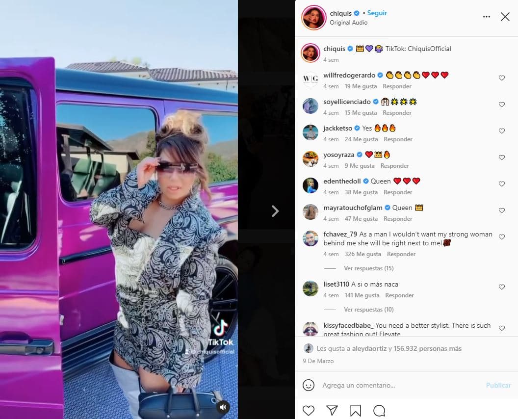 <h3 class="cms-H3-H3"><b>Entrega especial (más o menos)</b></h3>
<br>
<br>Por si fuera poco, el ganador de la rifa también tendría la oportunidad de conocer en persona a 
<a href="https://www.univision.com/temas/chiquis-rivera" target="_blank">Chiquis Rivera</a>, pues dio a conocer que ella misma se encargaría de entregar el vehículo, siempre y cuando sea en California o Arizona. De lo contrario, el nuevo dueño tendría que coordinar el traslado por cuenta propia.
<br>