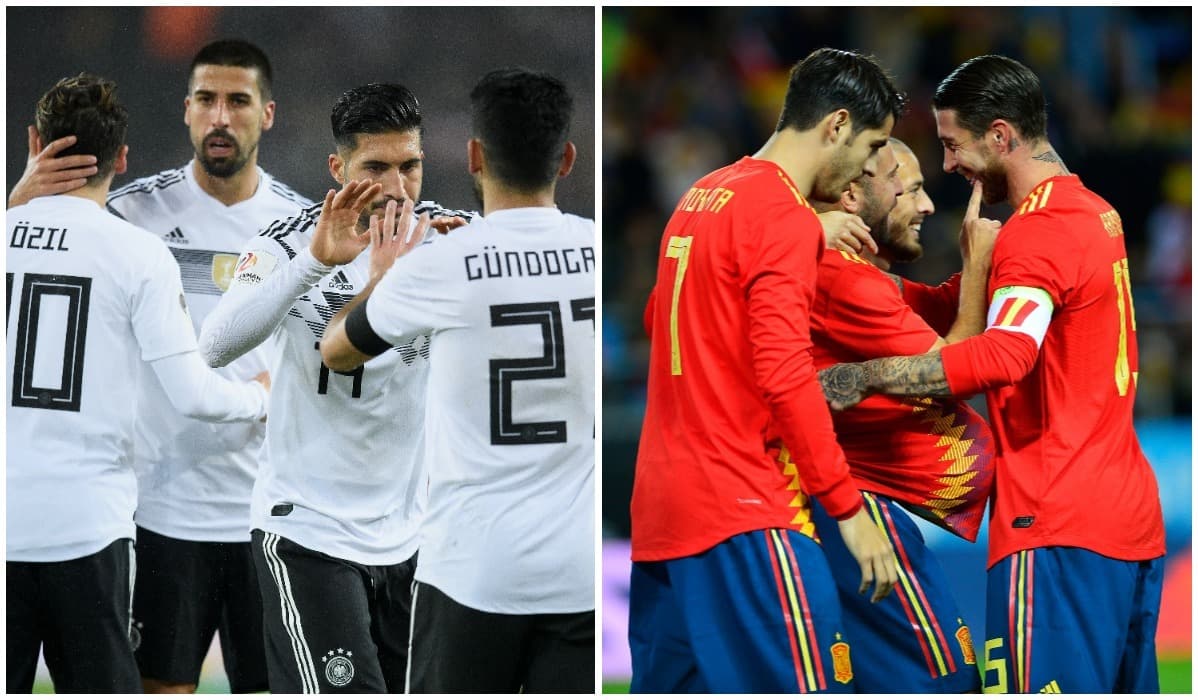 Alemania Vs. España - ESPRIT Arena