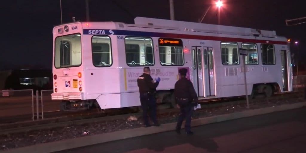 "No vi al peatón", conductor de  SEPTA golpea mortalmente a hombre en el suroeste de Filadelfia
