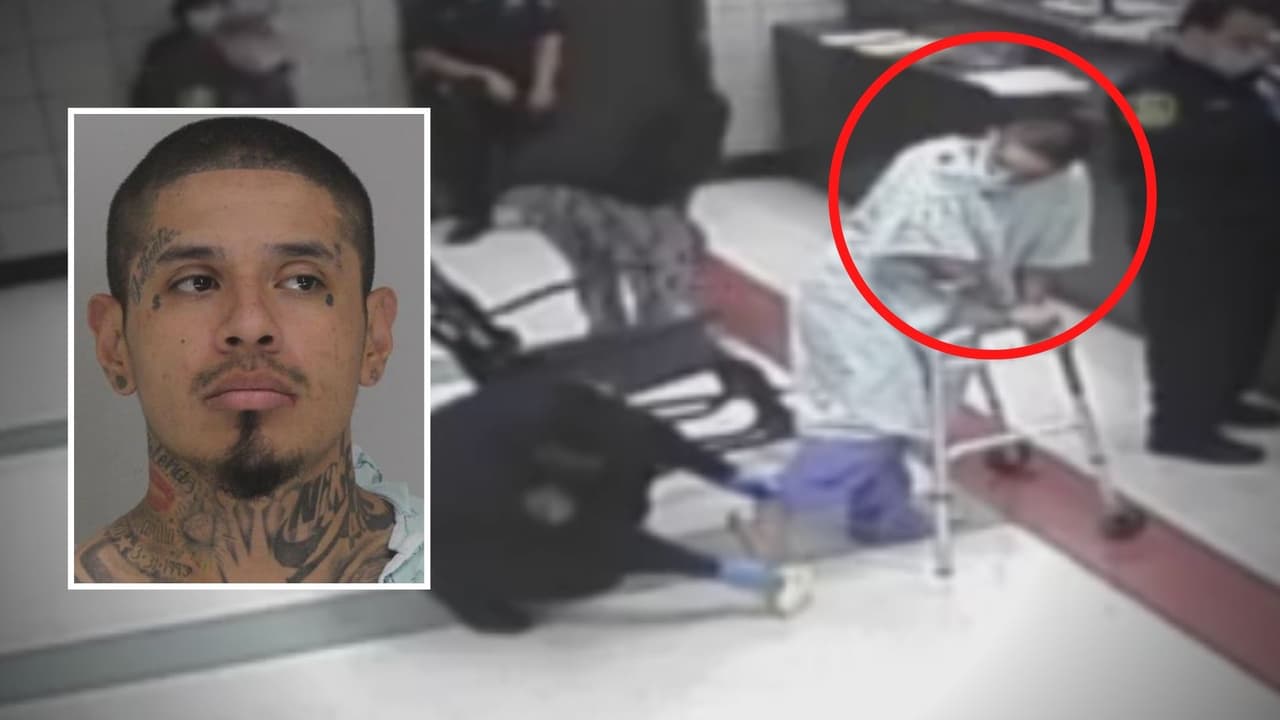 Tras el tiroteo, un policía del hospital le disparó a 
<a href="https://www.univision.com/local/dallas-kuvn/nestor-hernandez-sospechoso-tiroteo-enfermeras-hospital-metodista-de-dallas">Hernández</a> en su pierna derecha y lo detuvieron. Al momento del ataque, el sospechoso tenía un grillete electrónico como parte de su libertad condicional tras ser acusado de robo con agresión.