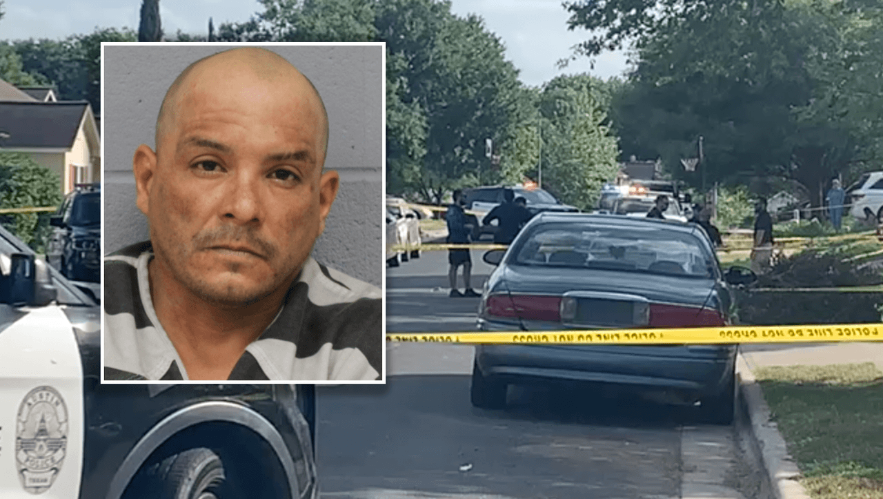 Según los documentos de corte, el sospechoso llamó al Departamento de Policía de Austin alrededor de las 4 p.m. el pasado viernes y dijo que “disparó a su esposa e hijastro” y que “los dos están muertos”.