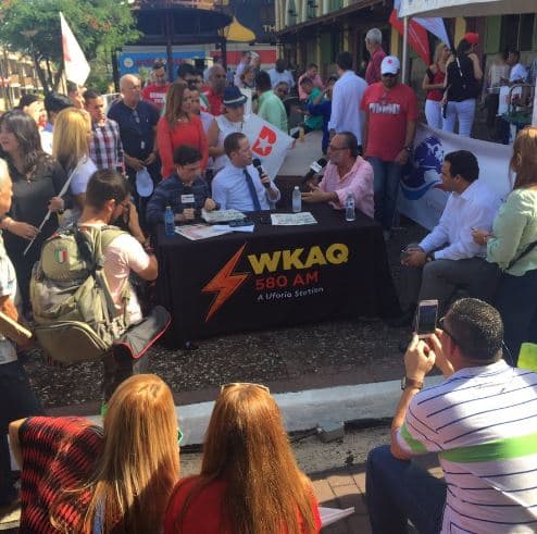 Resultados del simulacro electoral de WKAQ-580