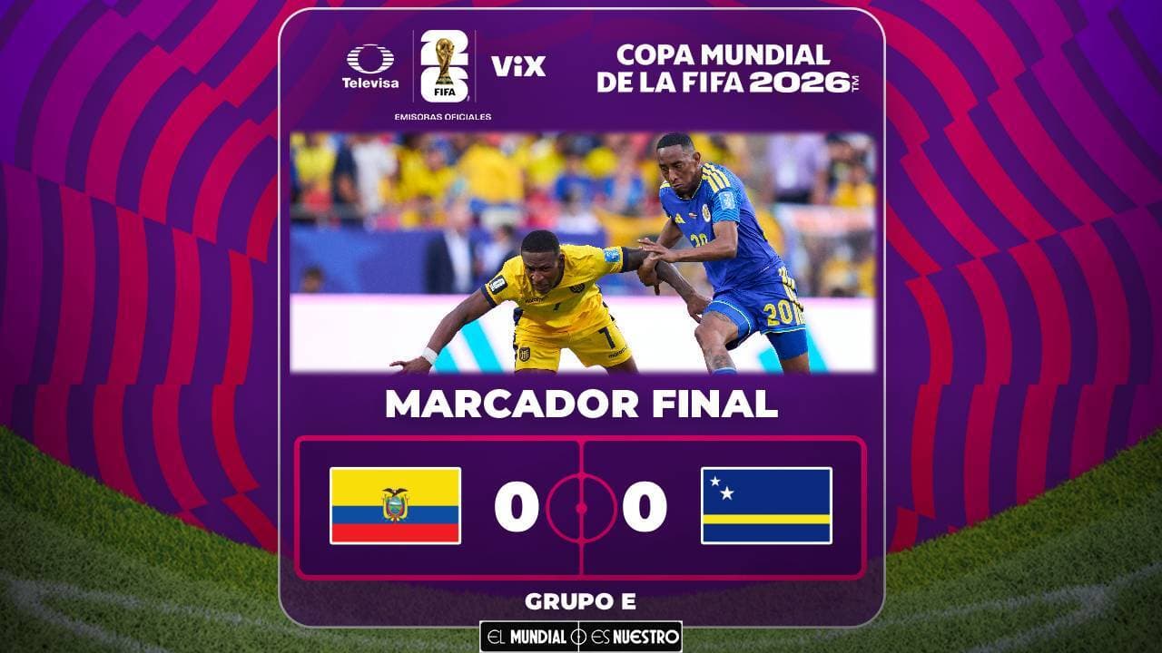 Resumen | ¡Duelo de arqueros! Ecuador y Curazao terminan sin goles en Kansas