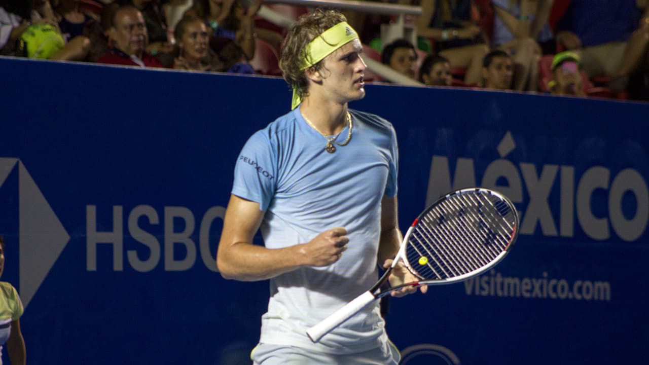 Zverev sortea a un tozudo McDonald en primera ronda del Abierto Mexicano