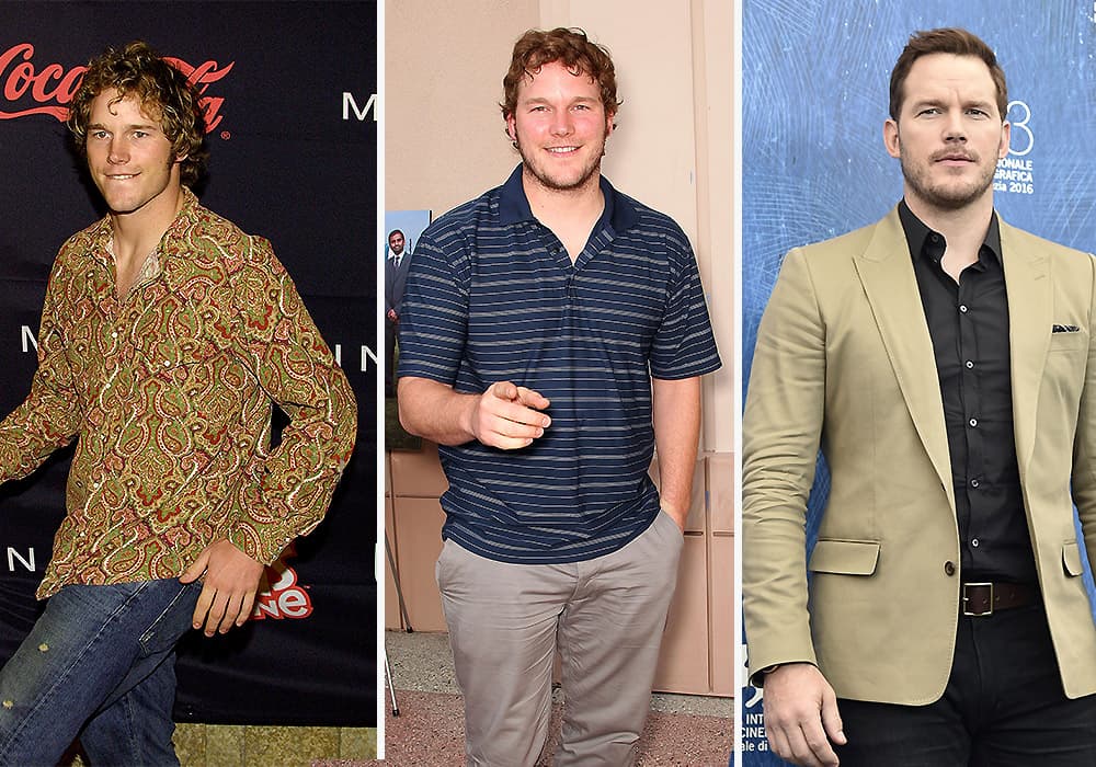 La evolución fashion de Chris Pratt