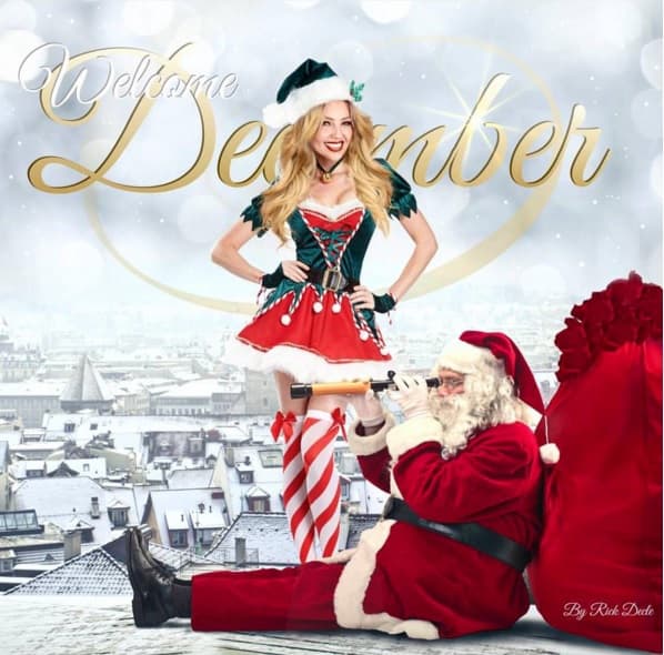 Otra que está loca por la Navidad es Thalía, quien desde que arrancó el mes de diciembre así lo recibió.