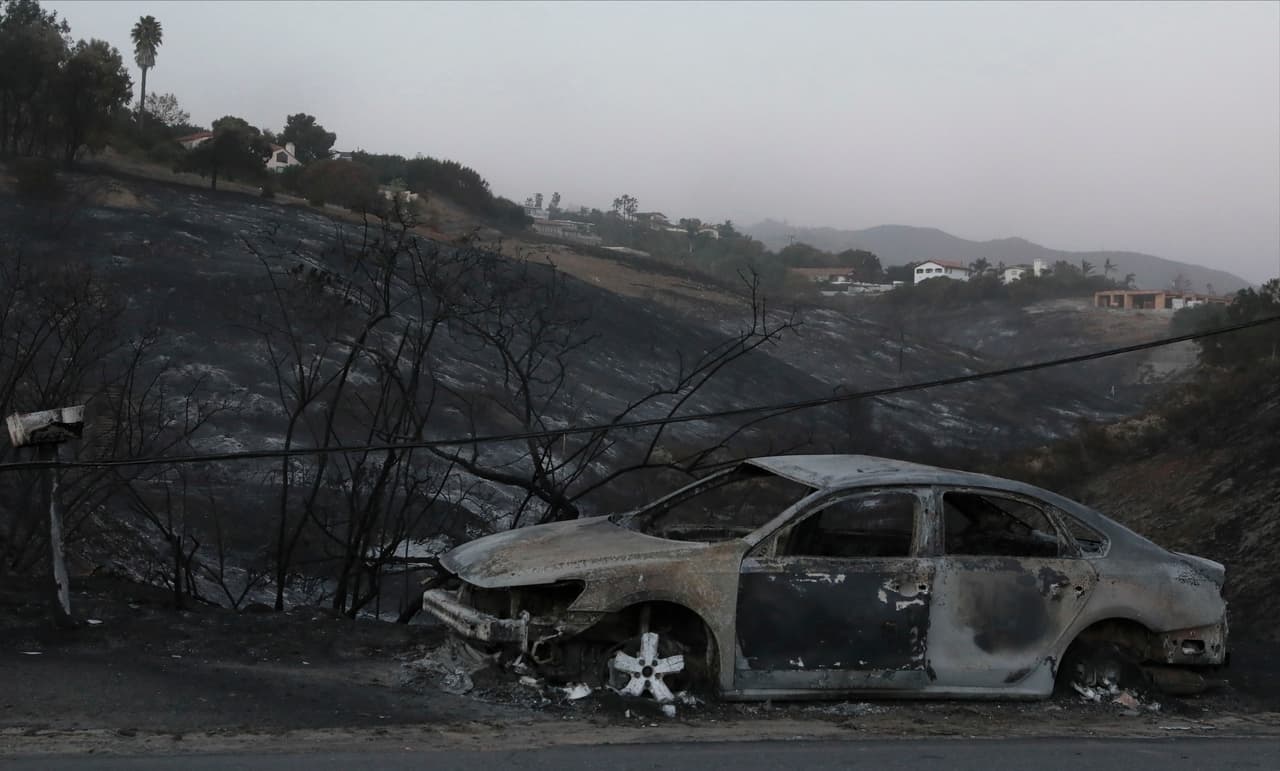 La residencia se encuentra en Malibú, una de las zonas más afectadas.