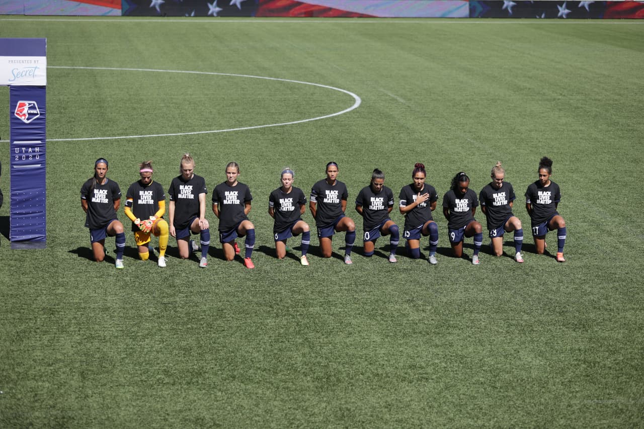 La NWSL se une al movimiento Black Lives Matter en su regreso a las canchas