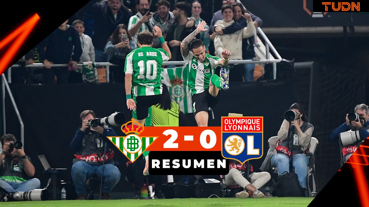 Betis vence al Lyon y mantiene su paso sin derrota en Europa League