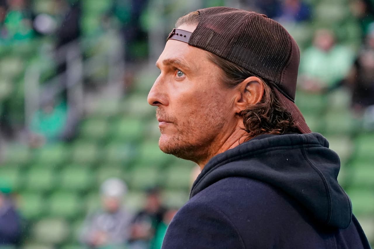 Matthew McConaughey protagonizará una película sobre fútbol
