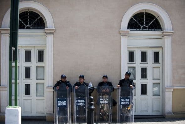 La pequeña ciudad colonial se ha blindado para recibir al presidente de EEUU, Barack Obama y al primer ministro de Canadá, Stephen Harper.
