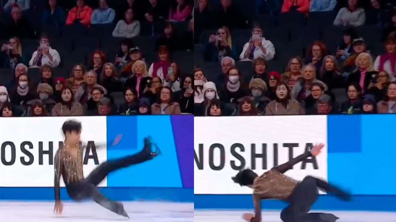 Una caída evita boleto de Donovan Carrillo para Olímpicos de Invierno