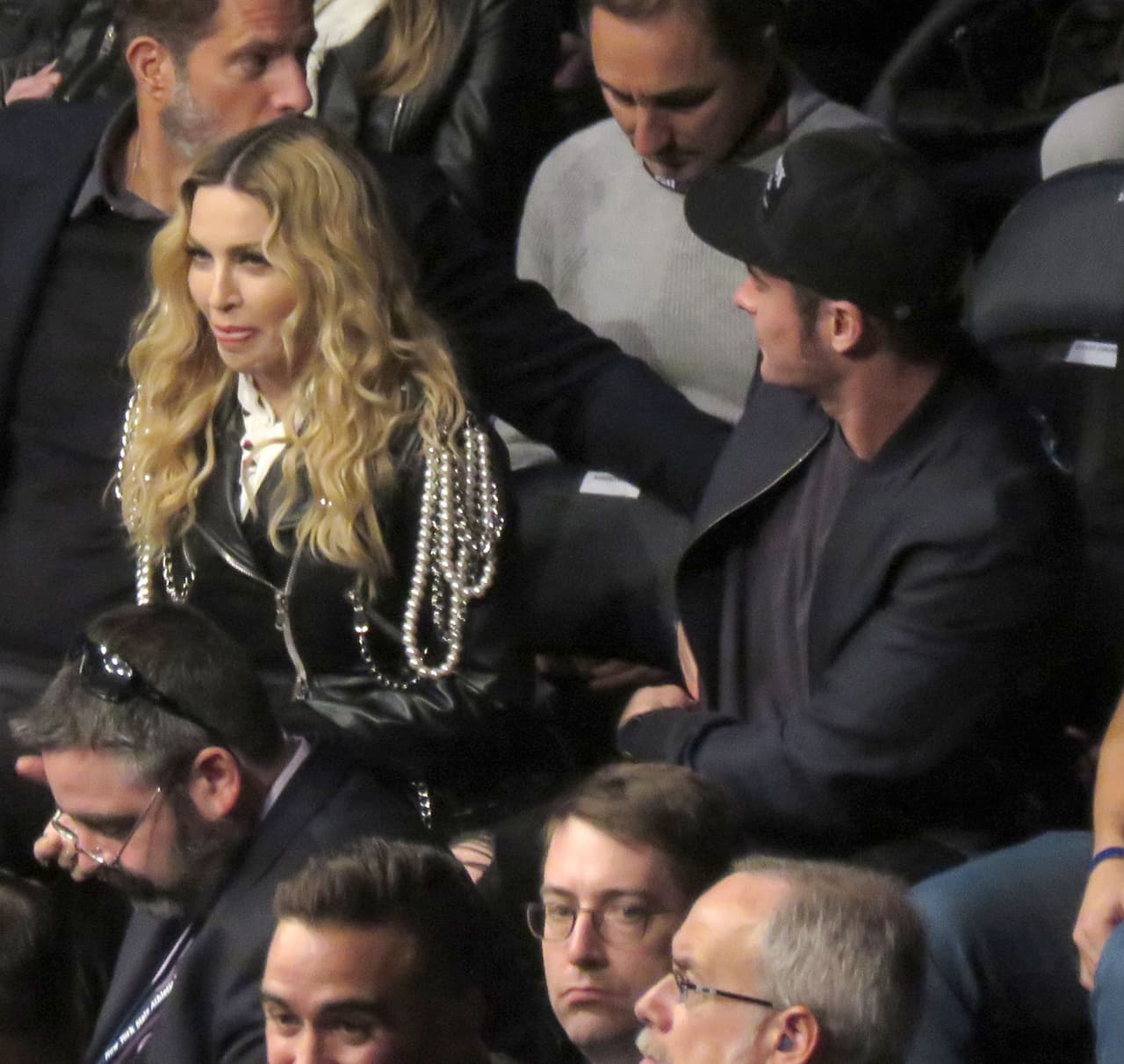 Bromearon y se mostraron muy amigables.