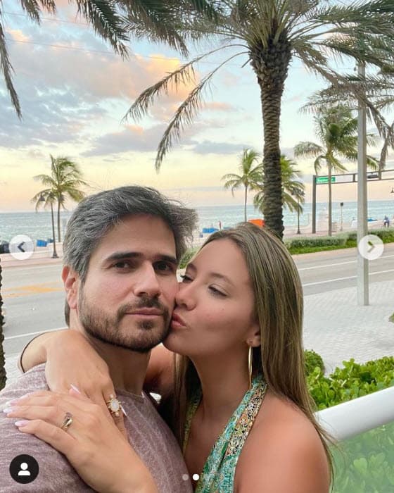 Daniella Álvarez y Daniel Arenas