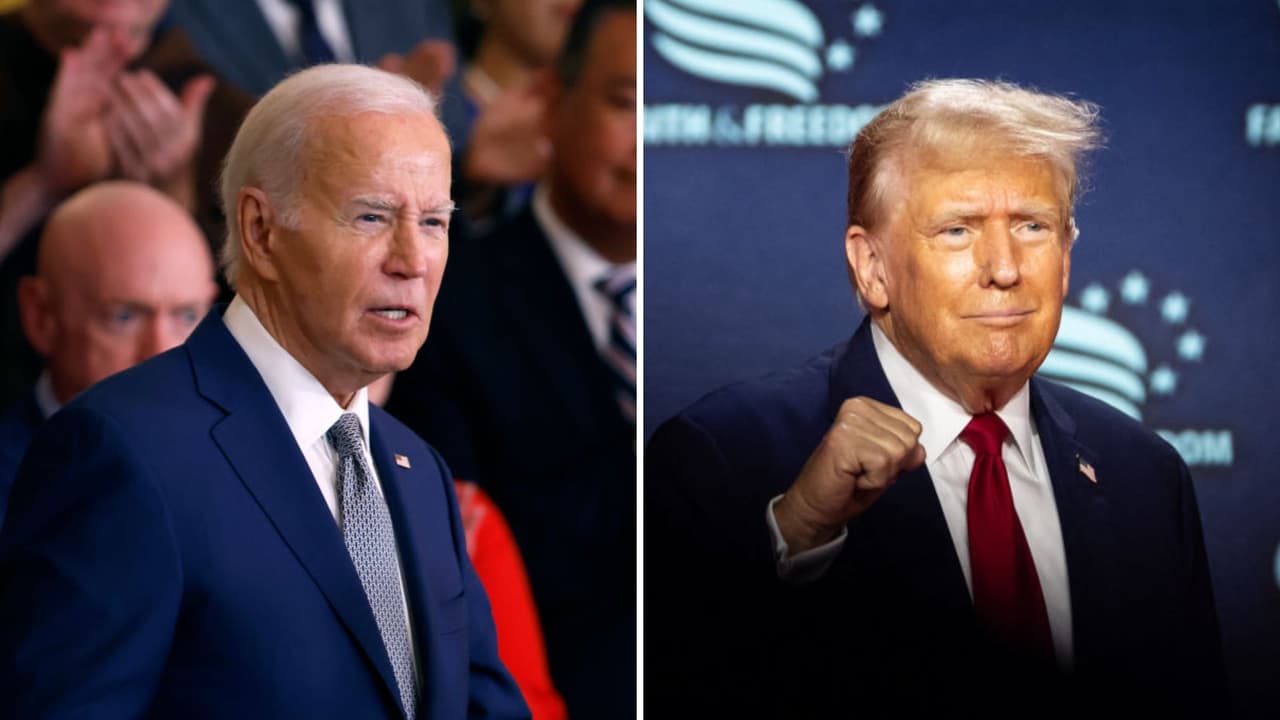 Un Biden más agresivo y un Trump más respetuoso: la estrategia de las campañas para el debate presidencial