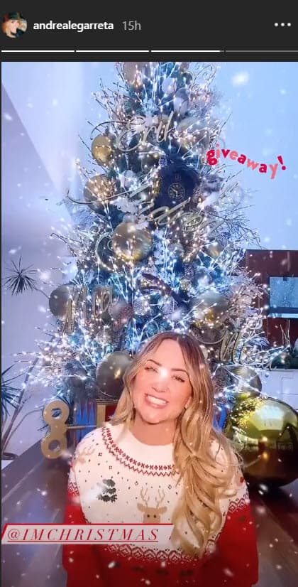 Envió un mensaje de agradecimiento: "Hoy doy gracias por mi familia, por la salud, por los instantes vividos... Gracias por mis padres y hermanos... Por mis amigos y mi gente hermosa que me apoya aún sin conocernos... Dios nos bendiga a todos".