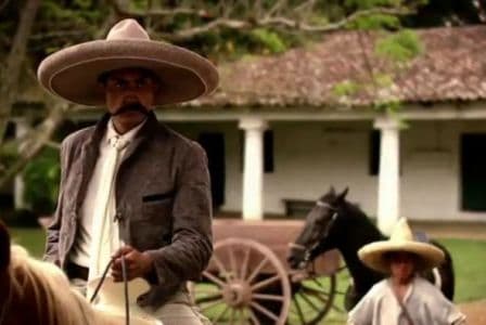 O de Tenoch Huerta, quien encarnó a Emiliano Zapata. Este joven actor tiene una corta pero muy exitosa trayectoria que lo llevó hasta el Festival de Cannes.