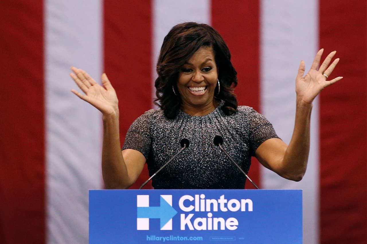 Michelle Obama en Phoenix, Arizona el 20 de octubre de 2016