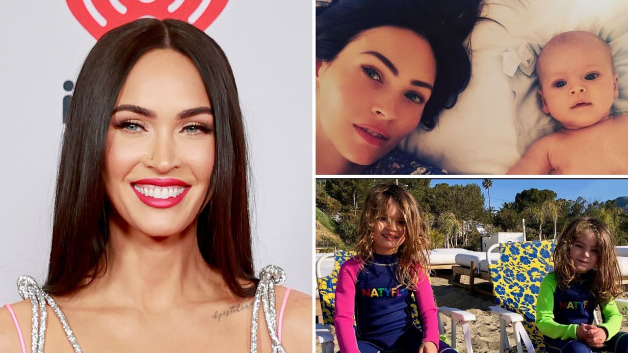 Megan Fox y sus hijos