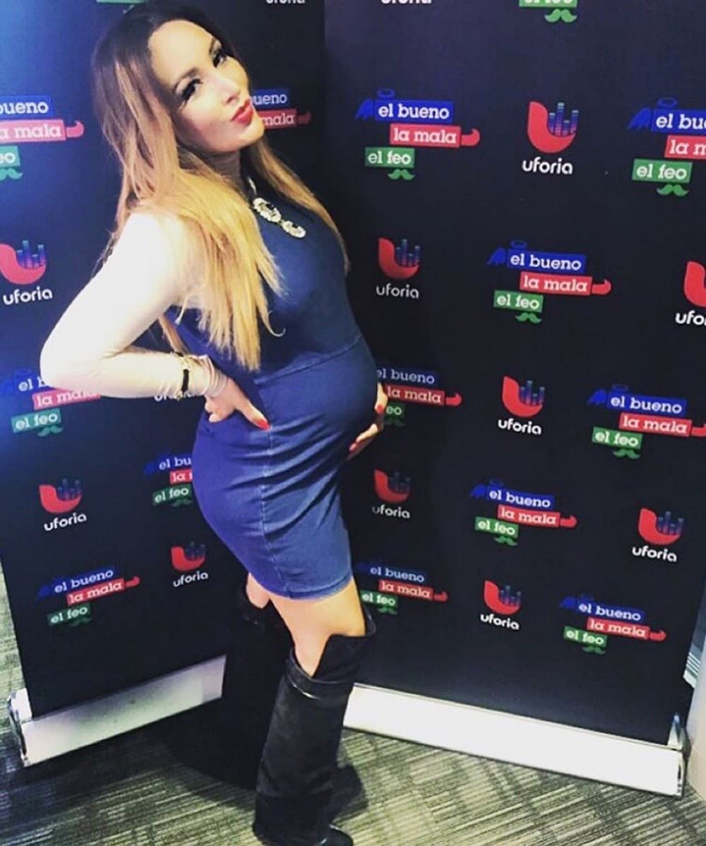 Durante su embarazo 'La Bronca' nunca dejó el glamour.