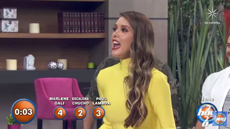 En uno de los segmentos de 'Desayunando y chismeando', Galilea Montijo compartió la mesa junto con la periodista Shanik y
<b> <a href="https://www.univision.com/famosos/marlene-favela-regresa-a-las-telenovelas-junto-a-victoria-ruffo-y-sofia-castro-fotos" target="_blank">la actriz Marlene Favela</a></b>, quien estuvo como presentadora invitada. 
<br>