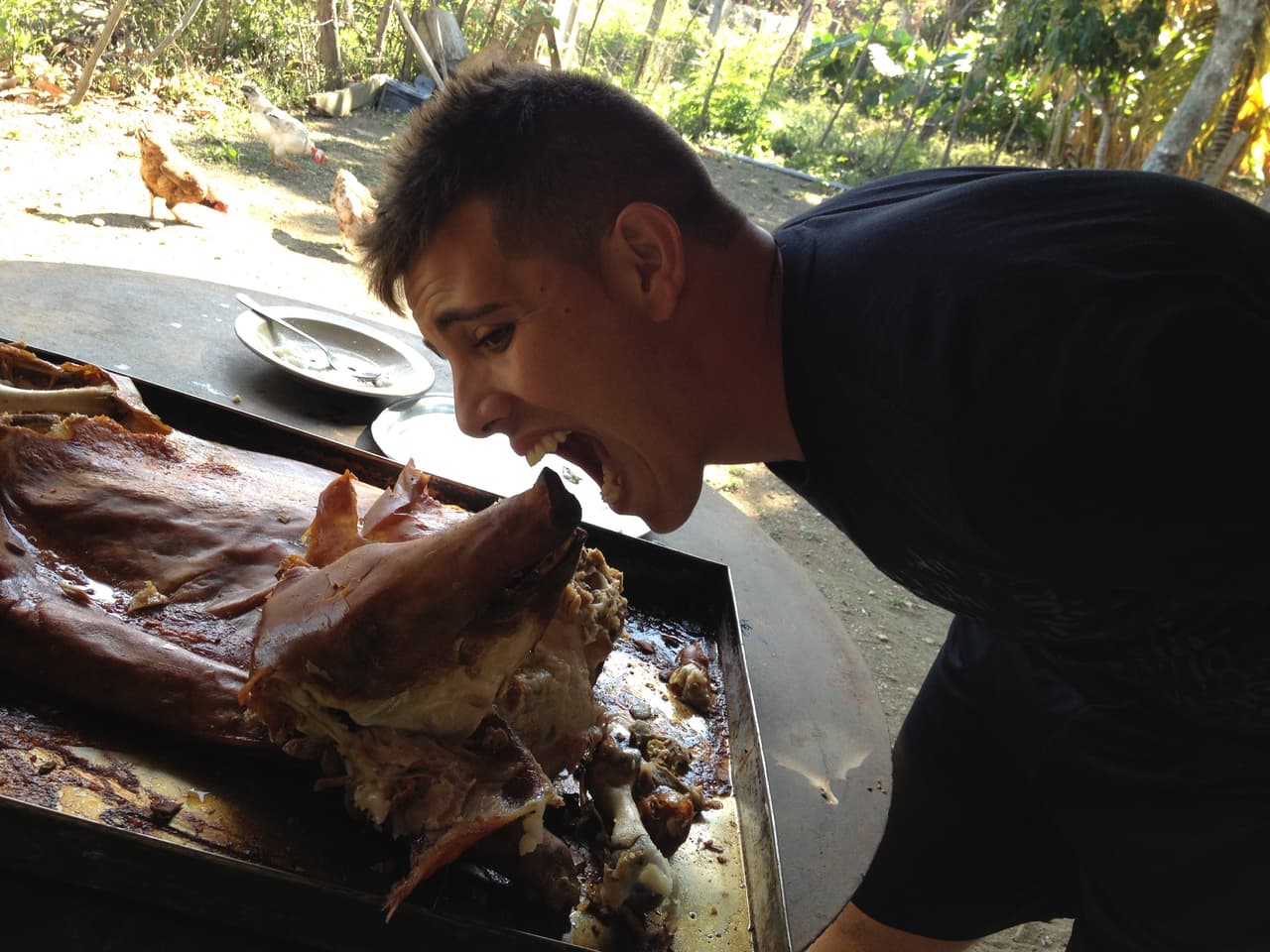 José Delfin loved to go back to Cuba to visit family and friends in Santa Clara. Courtesy of the Fernández family/Univision.