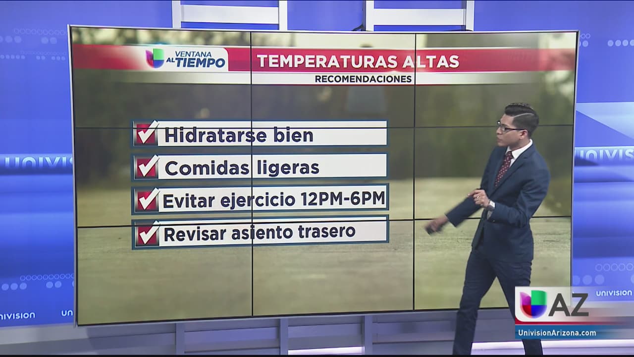 Una semana muy calurosa en Arizona