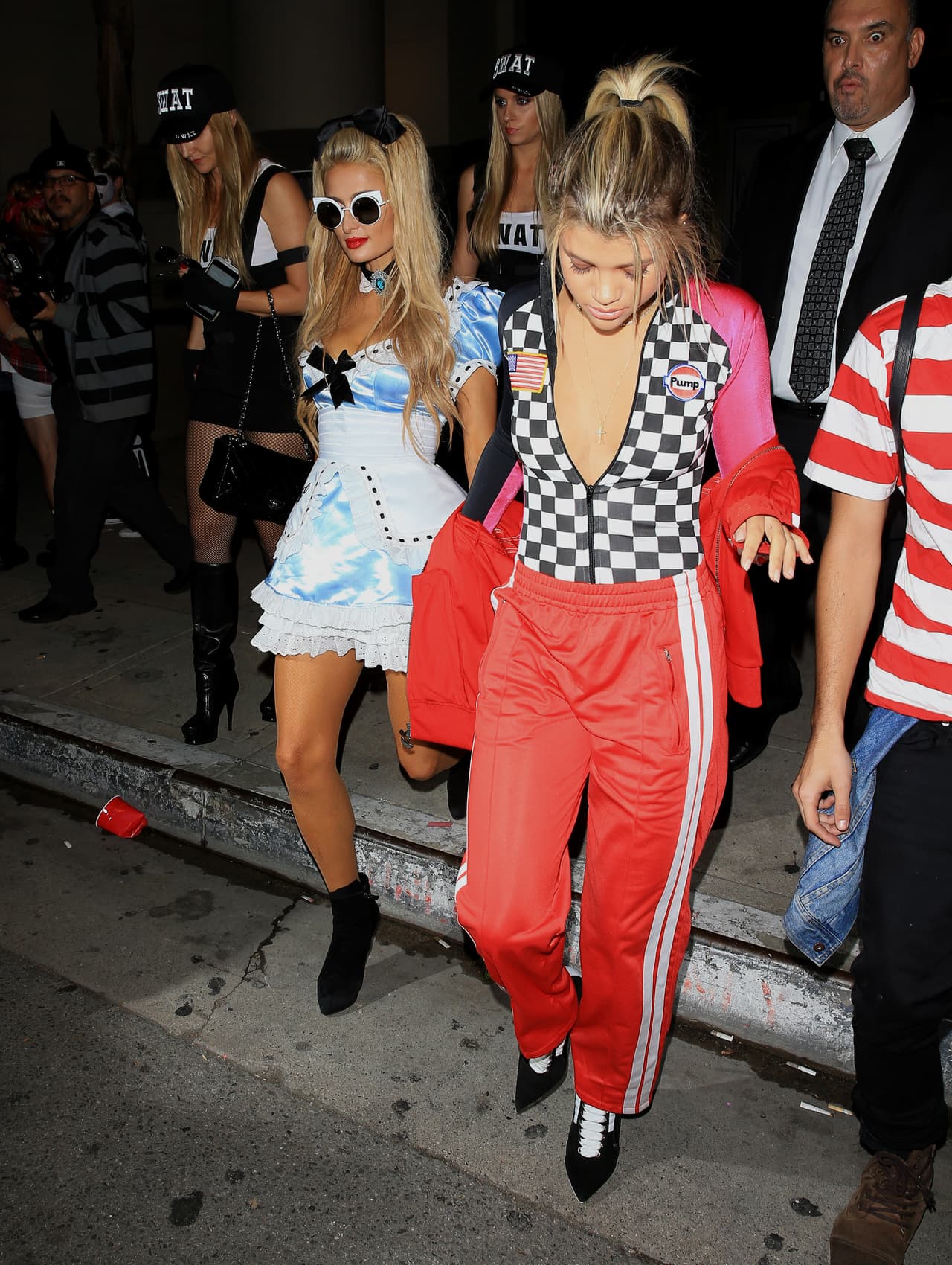 Sofia Richie no faltó a la fiesta.