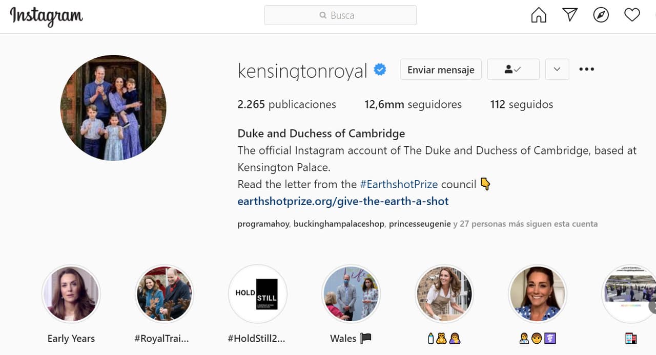 La de Kate Middleton y el príncipe William ya regresó a 
<b><a href="https://www.instagram.com/kensingtonroyal/" target="_blank">la que tenían junto con sus tres hijos</a></b>: George (7 años), Charlotte (5) y Louis (3).