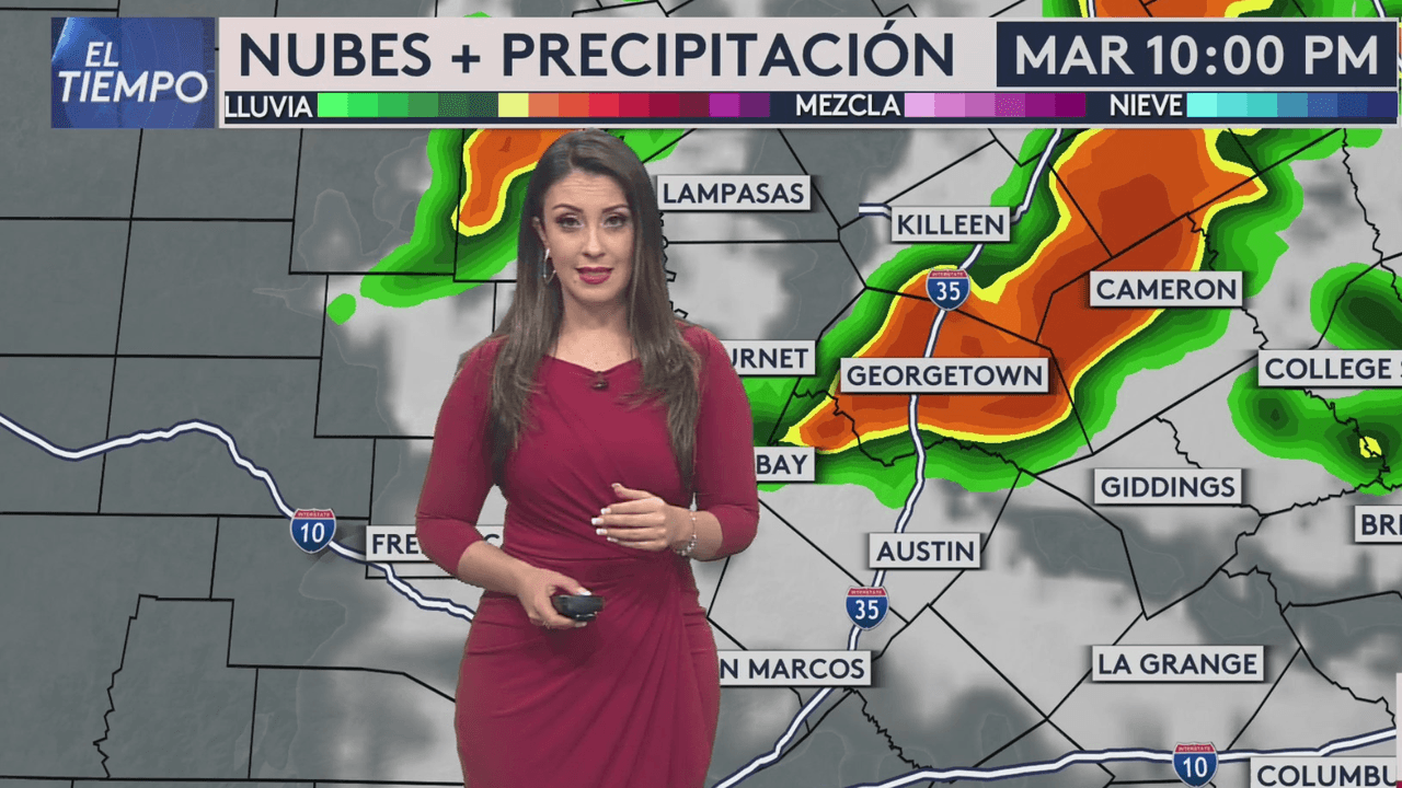 Semana lluviosa en San Antonio y posibilidad de tiempo severo