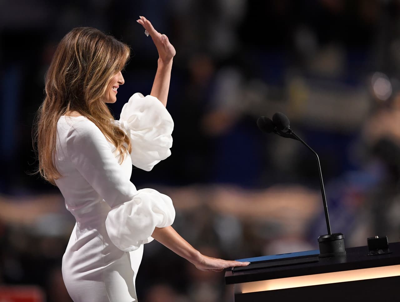 Hasta ahora Melania Trump había adoptado un papel muy secundario en la campaña de su marido.
