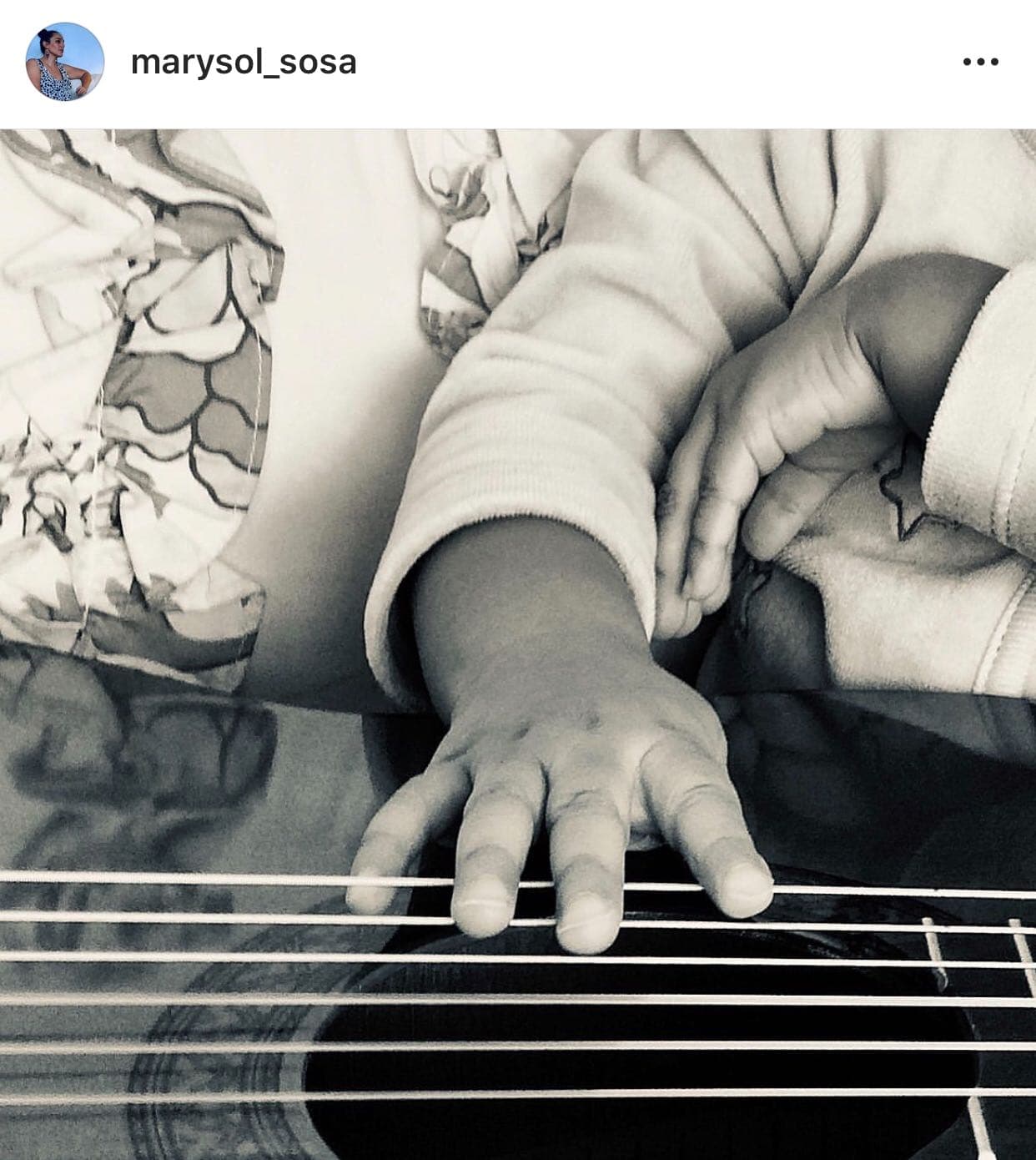 El cumpleaños de la bebé fue el lunes 30 de septiembre y su madre publicó esta imagen en 
<b><a href="https://www.instagram.com/p/B3D9YI4g7XF/">Instagram</a></b>.