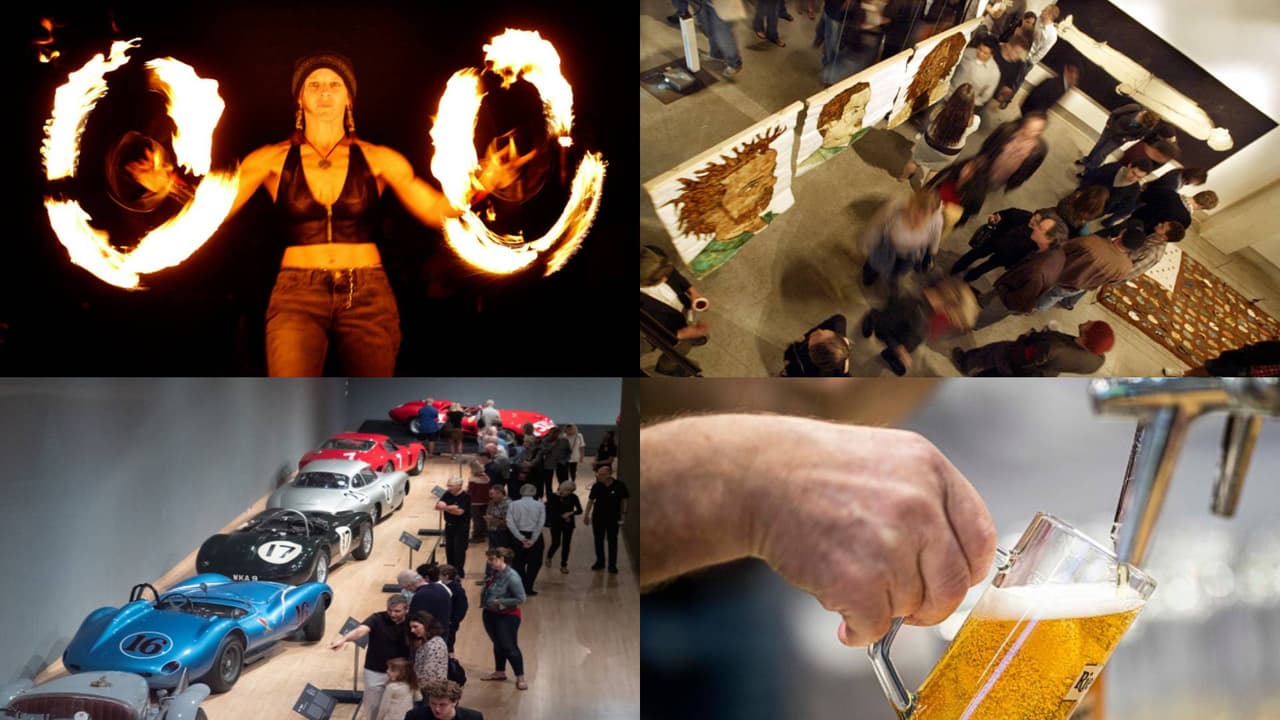 Miles de personas recorren las calles del centro de Phoenix el primer viernes de cada mes para ver exhibiciones de galerías, comprar artesanías, disfrutar de música al aire libre y visitar restaurantes y bares cercanos.
<br>