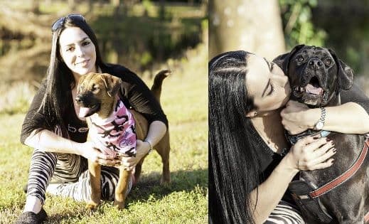 Lizabeth Paez adoptó a Jack y Sally en Miami, y desde entonces estos hermosos peludos se han convertido en parte de la familia.