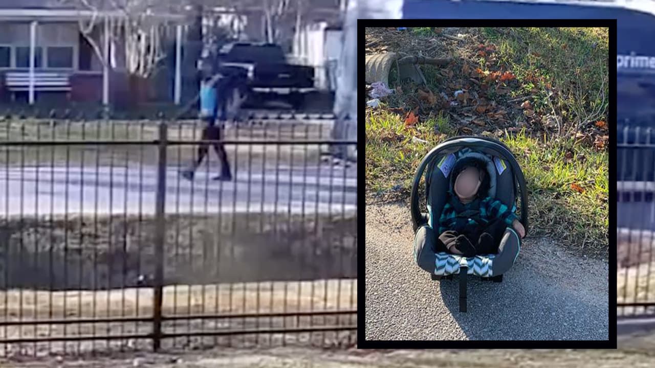 Las autoridades indicaron que investigan el reporte del secuestro de un menor que se encontraba en el interior de un vehículo robado.