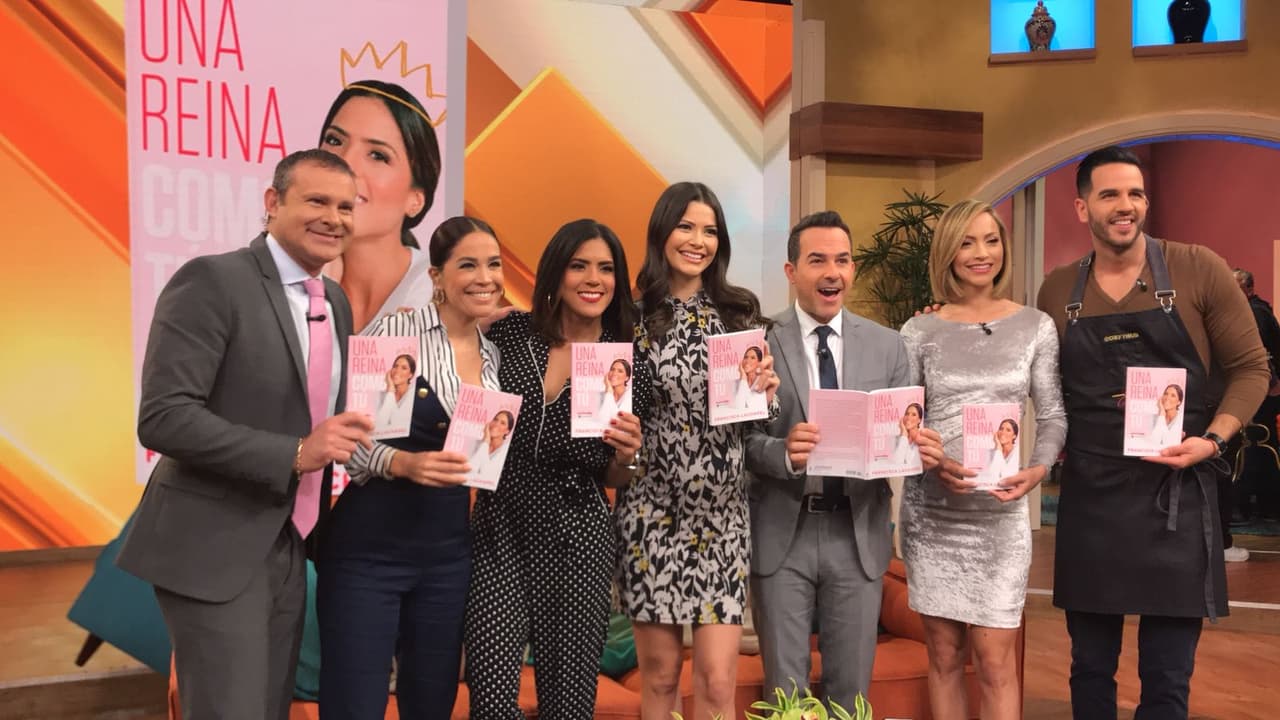 Este martes en Despierta América, Francisca Lachapel llegó más feliz que nunca para presentar su libro 'Una reina como tú'.