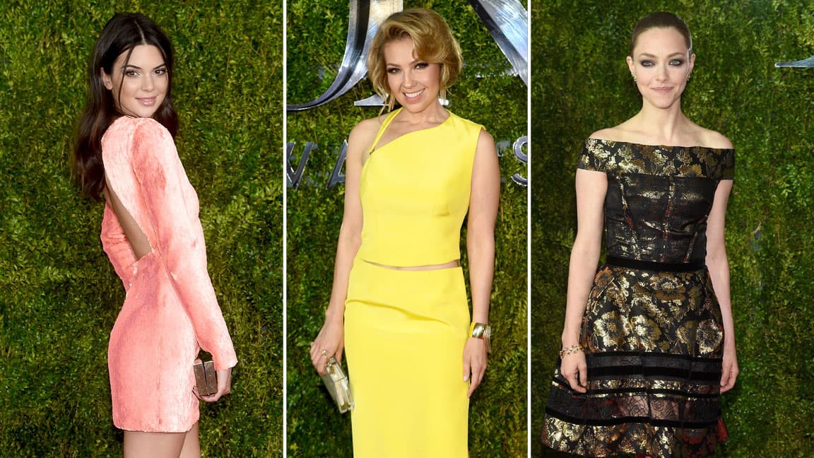 Las celebridades deslumbraron con sus mejores galas en la 69 edición de los Tony Awards.