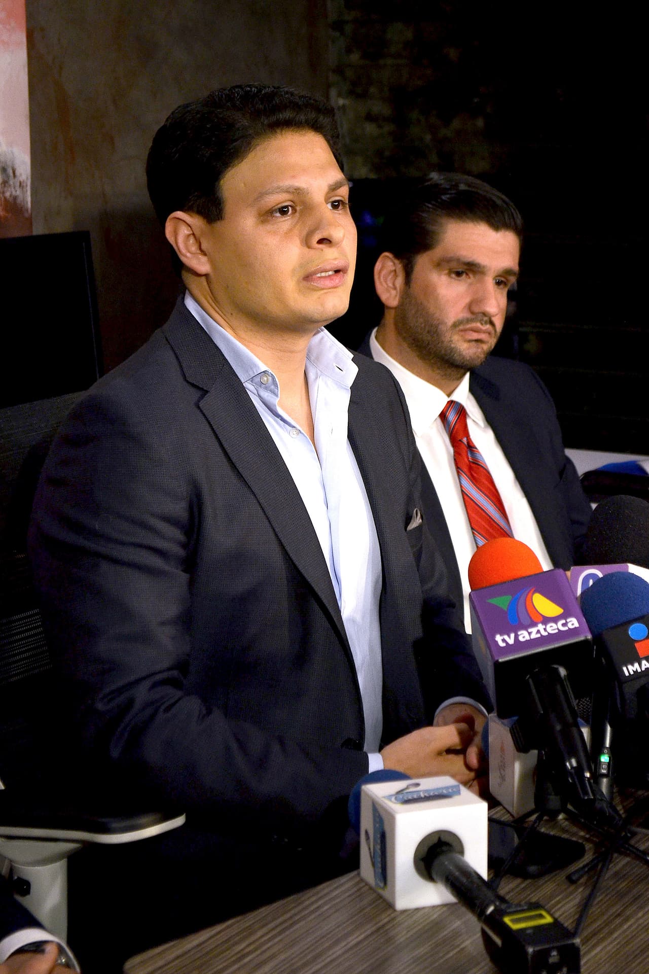 Ante esto, Ninel Conde 
<b><a href="https://www.univision.com/shows/primer-impacto/entrevista-giovanni-medina-responde-a-acusaciones-de-ninel-conde-y-dice-que-es-pura-publicidad-video" target="_blank">demandó a Giovanni Medina</a></b> ante la Fiscalía General de Justicia de la Ciudad de México por violencia familiar y violencia de género.
<br>