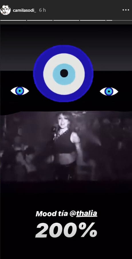 Sodi aseguró que se sentía en "modo Thalía".
<br>