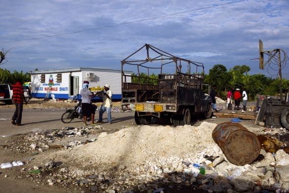Haití que fue azotado por un terremoto en enero aún tiene gran parte de su territorio en ruinas.