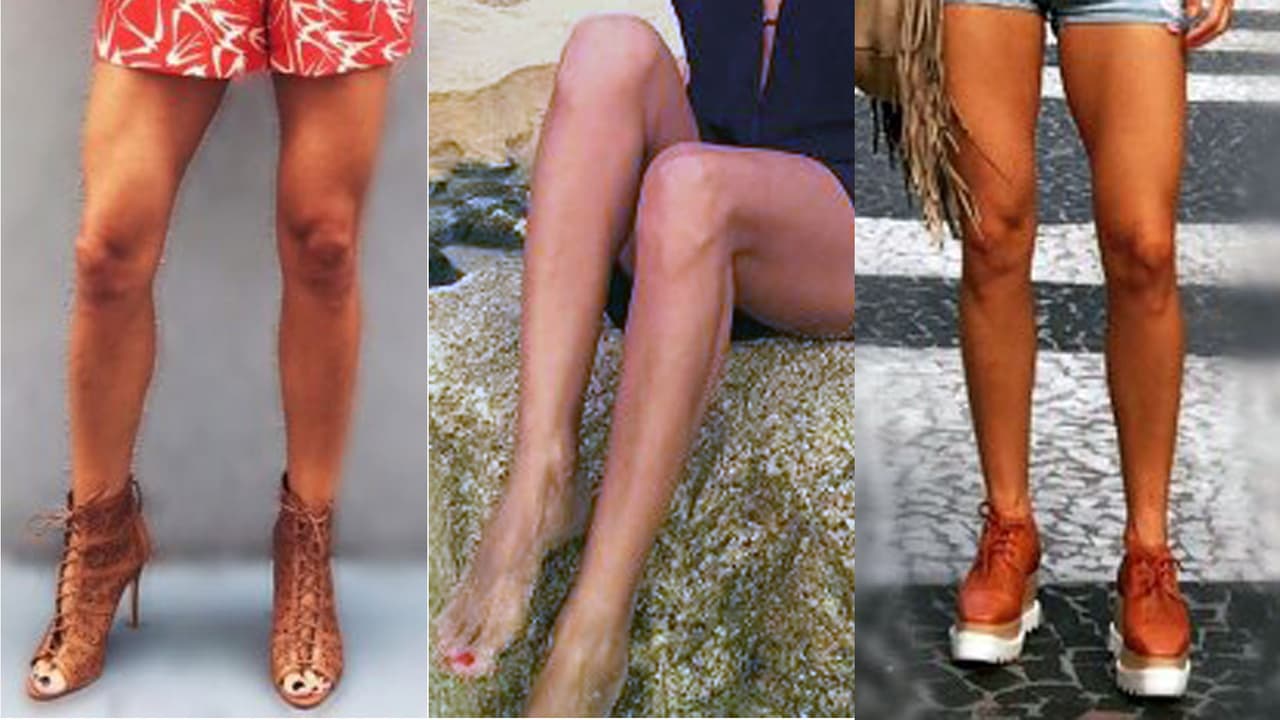 Largas, estilizadas y fuertes. Ya adivinaste de quién de nuestras bellas presentadoras son estas piernas.