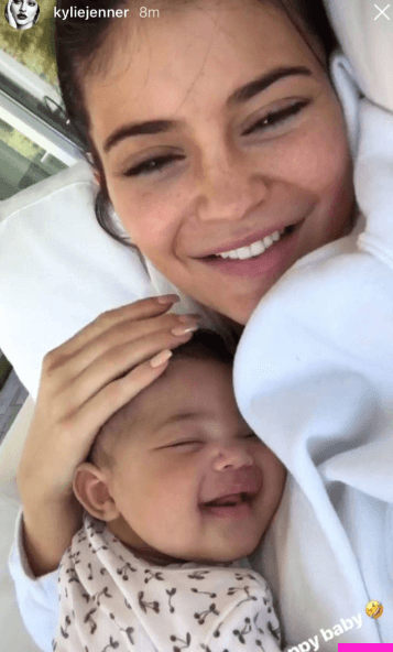 Tiernas fotos como esta son las que Kylie Jenner bajó de su Instagram.